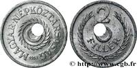 HUNGARY 2 Filler, trou décentré HUNGARY Budapest 1963 (18mm, 0,67g, 12h) -