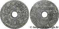 TUNISIA - FRENCH PROTECTORATE Essai de 20 Centimes AH 1364 TUNISIA - FRENCH PROTECTORATE Paris 1945 (24,53mm, 3,22g, 6h) -