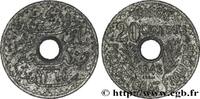 TUNISIA - FRENCH PROTECTORATE Essai de 20 Centimes AH 1364 TUNISIA - FRENCH PROTECTORATE Paris 1945 (24,52mm, 3,19g, 6h) -