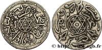 MOROCCO 1 Dirham Abdul Aziz I an 1316 MOROCCO Paris 1898 (14,50mm, 2,87g, 12h) -
