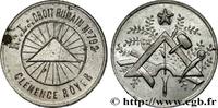 FRANCE CLEMENCE ROYER LOGES A L’ORIENT DE PARIS - LOGES PARISIENNES n.d. (27mm, 1,86g, 12h) -