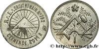 FRANCE CLEMENCE ROYER LOGES A L’ORIENT DE PARIS - LOGES PARISIENNES n.d. (27mm, 1,87g, 12h) -