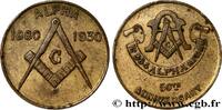 FRANCE ORIENT DE TORONTO - LODGE ALPHA N°384 CANADA 1930 (30mm, 9,19g, 12h) -