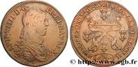 FRANCE Jeton Cu 28, huissiers du grand conseil CORPORATIONS 1651 (28mm, 6,91g, 6h) -