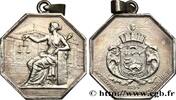 FRANCE AVOUÉS DU TRIBUNAL CIVIL DU HAVRE DROIT ET JURIDIQUE HAVRE 1894 (33mm, 21,09g, 12h) -
