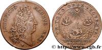 FRANCE Troisième corps des marchands, les merciers, taill CORPORATIONS 1706 (30mm, 7,33g, 6h) -