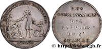 FRANCE SAINT-SULPICE ÉGLISES DE PARIS 1713 (28,5mm, 7,64g, 6h) -