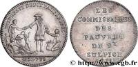 FRANCE SAINT-SULPICE ÉGLISES DE PARIS 1713 (28,5mm, 7,07g, 6h) -