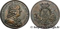 FRANCE Doyen Belleteste, refrappe DOYENS DE LA FACULTÉ DE MÉDECINE DE PARIS 1762-1763 (28mm, 6,84g, 12h) -