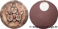 FRANCE Médaille, Les FF.: réunis du G.: O.: D.: F.: à l’O FRANC - MAÇONNERIE n.d. (96mm, 64,88g, 12h) -