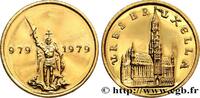 FRANCE Médaille, Millénaire de Bruxelles BELGIQUE 1979 (21mm, 6,45g, 12h) -