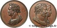 FRANCE Médaille, 50e anniversaire de la résidence de Joha LITTÉRATURE : ÉCRIVAINS/ÉCRIVAINES - POÈTES 1825 (41mm, 37,31g, 12h) -