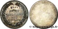 FRANCE Médaille, Société d’horticulture, Prix de 2e class SOCIÉTÉS D'AGRICULTURE, HORTICULTURE, PÊCHE ET CHASSE 1882 (37mm, 25,82g, 12h) -