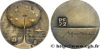 FRANCE Médaille, PF 72 ART, PEINTURE ET SCULPTURE n.d. (39,5mm, 29,03g, 12h) -
