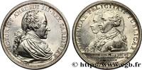 FRANCE Médaille, Mariage du Prince Victor-Emmanuel et Mar AMOUR ET MARIAGE 1789 (45,5mm, 47,96g, 12h) -