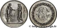 FRANCE Médaille de mariage, Couple antique AMOUR ET MARIAGE 1876 (35mm, 17,9g, 12h) -