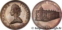 FRANCE Médaille, Madame Tussaud’s ROYAUME-UNI 1884 (38mm, 19,86g, 12h) -