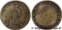 FRANCE Émission de 1560 - François II COUR DES MONNAIES DE PARIS n.d. (27,5mm, 3,92g, 6h) -
