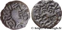 FRANCE Bronze YLLYCCI à l’oiseau, classe Va / Vc SENONES (Area of Sens) c. avant 52 AC. (15mm, 2,58g, 1h) -