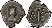 THE EMPIRE FROM ANASTASIUS TO MAURICE TIBERIUS (49 Seize nummi JUSTINIAN I Thessalonique 552-562 (23,5mm, 4,79g, 6h) -