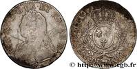 FRANCE Écu aux branches d'olivier, buste habillé LOUIS XV THE BELOVED Pau 1733 (41mm, 28,93g, 6h) -