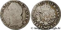 FRANCE Dixième d'écu aux branches d’olivier, tête ceinte LOUIS XV THE BELOVED Pau 1770 (22mm, 2,58g, 6h) -