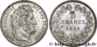FRANCE 5 francs IIe type Domard LOUIS-PHILIPPE I La Rochelle 1834 (37mm, 25,35g, 6h) -