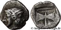 Classic 1 (480 BC to 400 BC) Obole TROAS - TENEDOS Ténédos, Troade c. 480-450 AC. (9,5mm, 0,52g, 7h) -