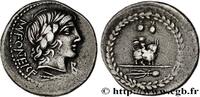 THE REPUBLIC (280 BC to 27 BC) Denier FONTEIA Rome 85 AC. (20mm, 3,92g, 3h) -