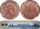 FRANCE Deux centimes Napoléon III, tête nue SECOND EMPIRE Rouen 1856 (20mm, 2,02g, 6h) -