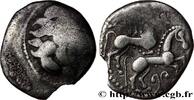 FRANCE Drachme aux deux chevaux - série A1 PICTONES / BITURIGES - MID-WESTERN, Unspecified Ier siècle avant J.-C. (16mm, 2,5g, 9h) -