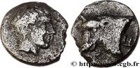 Classic 2 (400 BC to 350 BC) Hemiobole CARIA - SATRAPS OF CARIA - HEKATOMNUS Milet, Ionie ou Mylassa, Carie c. 392-377 AC. (7mm, 0,36g, 12h) -