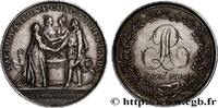 FRANCE Médaille de mariage AMOUR ET MARIAGE 1819 (26,5mm, 8,45g, 12h) -