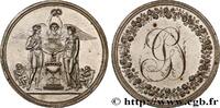 FRANCE Médaille de Mariage, Paix de Lunéville (1801) AMOUR ET MARIAGE 1809 (41mm, 33,50g, 12h) -