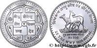 NEPAL 250 Rupees (Roupies) Proof VS2043 25 ans du WWF NEPAL 1986 (36mm, 19,38g, 12h) -