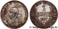 GERMAN EAST AFRICA 1 Rupie (Roupie) Guillaume II Deutsch-Ostafrica GERMAN EAST AFRICA Hambourg 1907 (30,55mm, 11,62g, 12h) -