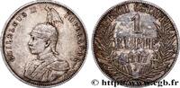 GERMAN EAST AFRICA 1 Rupie (Roupie) Guillaume II Deutsch-Ostafrica GERMAN EAST AFRICA Hambourg 1907 (30,55mm, 11,66g, 12h) -