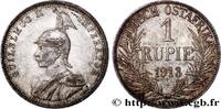GERMAN EAST AFRICA 1 Rupie (Roupie) Guillaume II Deutsch-Ostafrica GERMAN EAST AFRICA Berlin 1913 (30,55mm, 11,65g, 12h) -