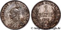 GERMAN EAST AFRICA 1 Rupie (Roupie) Guillaume II Deutsch-Ostafrica GERMAN EAST AFRICA Hambourg 1913 (30,55mm, 11,64g, 12h) -