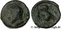 Classic 1 (480 BC to 400 BC) Tetras SICILY - KAMARINA Camarina, Sicile c. 420-405 AC. (14mm, 3,36g, 1h) -