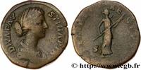 THE ANTONINES (96 AD to 192 AD) Sesterce FAUSTINA MINOR Rome 176 (31,5mm, 25,37g, 12h) -