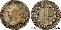 FRANCE 12 deniers dit au faisceau, type FRANÇOIS LOUIS XVI Saumur 1792 (28,5mm, 11,78g, 6h) -
