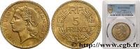 FRANCE 5 francs Lavrillier, bronze-aluminium PROVISIONAL GOVERNEMENT OF THE FRENCH REPUBLIC Castelsarrasin 1946 (31mm, 12g, 6h) -