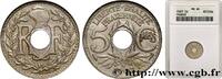 FRANCE 5 centimes Lindauer, petit module III REPUBLIC 1927 (17mm, 2g, 6h) -