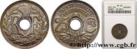 FRANCE 25 centimes Lindauer III REPUBLIC 1917 (24mm, 5g, 6h) -