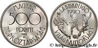 HUNGARY 500 Forint Proof Coupe du Monde de football en Ita HUNGARY Budapest 1988 (40mm, 28,2g, 12h) -