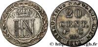 GERMANY - KINGDOM OF WESTPHALIA - JÉRÔME NAPOLÉON 20 Centimes GERMANY - KINGDOM OF WESTPHALIA - JÉRÔME NAPOLÉON Cassel 1812 (24mm, 3,84g, 12h) -