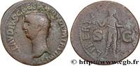 THE JULIO-CLAUDIANS (27 BC to 69 AD) As CLAUDIUS Rome 50-54 (28,5mm, 9,02g, 6h) -
