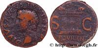 THE JULIO-CLAUDIANS (27 BC to 69 AD) As AUGUSTUS Rome 22/23-30 ou 31-37 (26,5mm, 9,77g, 12h) -