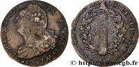 FRANCE 2 sols dit au faisceau, type FRANÇOIS LOUIS XVI Metz 1792 (32mm, 22,94g, 6h) -